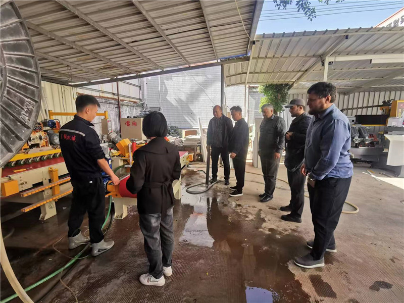 欢迎到厂参观，了解石材加工设备，对宝陶机械的认可(图1)