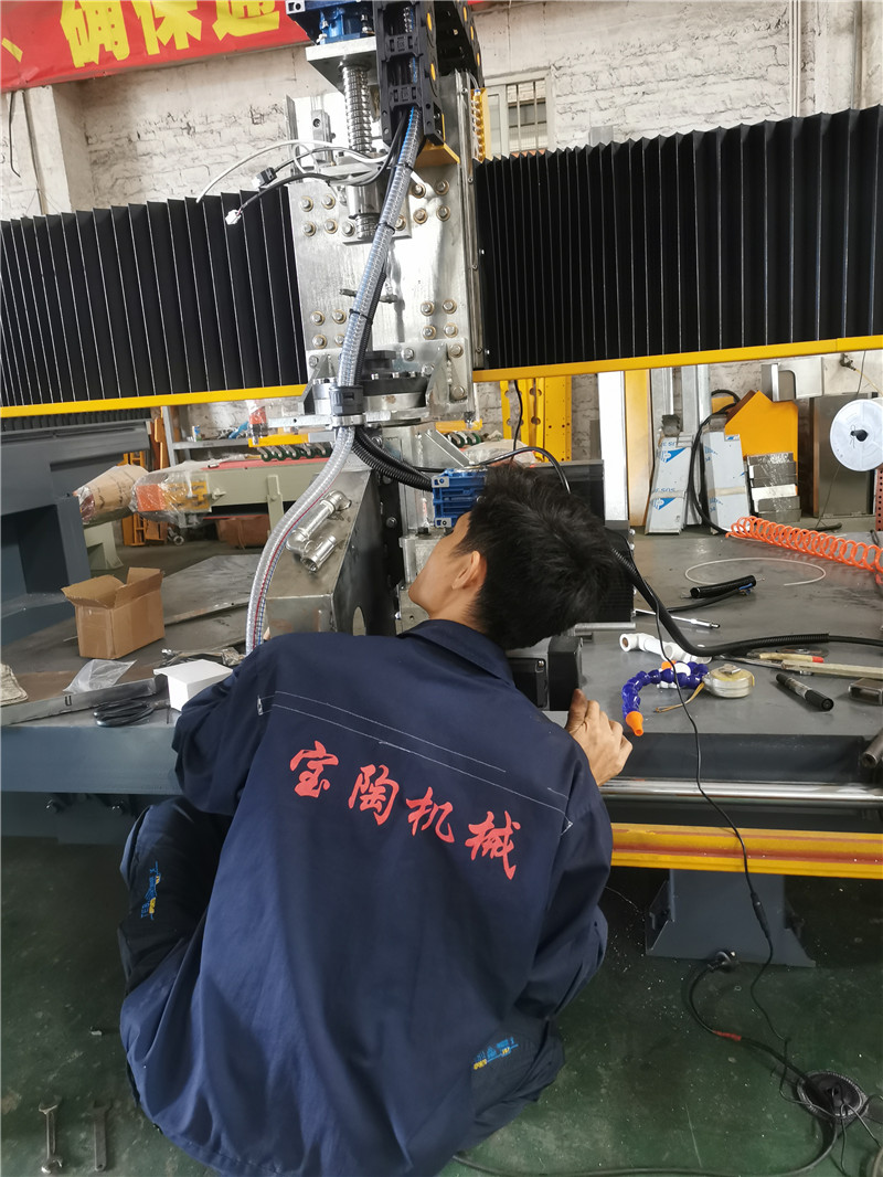 数控桥切机的安装(图3)