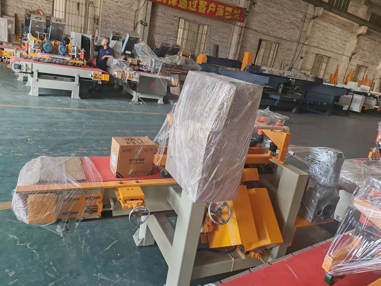 出口装柜，发货瓷砖切割机(图5)
